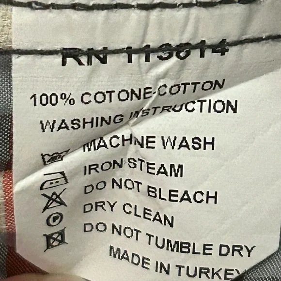 Billy Reid Men’s Medium Slim Cut Long Sleeve Button Down Shirt - Picture 8 of 8